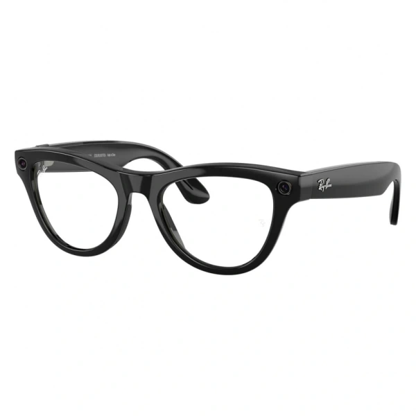 Умные очки Ray-Ban (M) Glass Skyler RW4010 Shiny Black/Transitions Amethyst