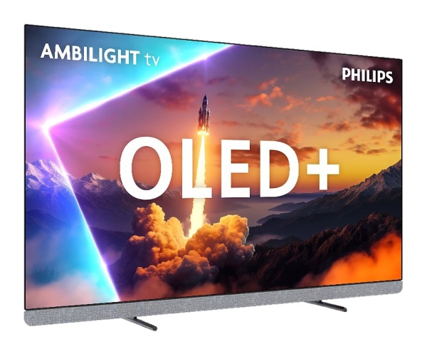 Телевизор 77 Philips 77OLED910, OLED, 4K UHD, Google TV, Ambilight