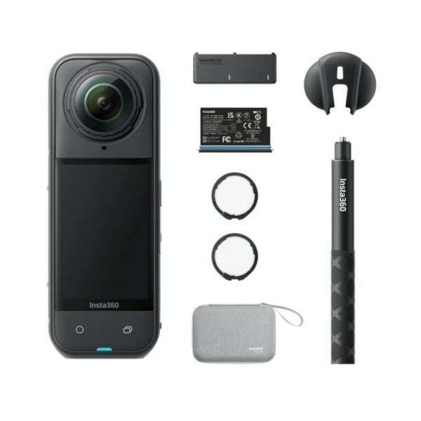 Экшн-камера Insta 360 х5 8K 360 Action Cam (Essentials Bundle)