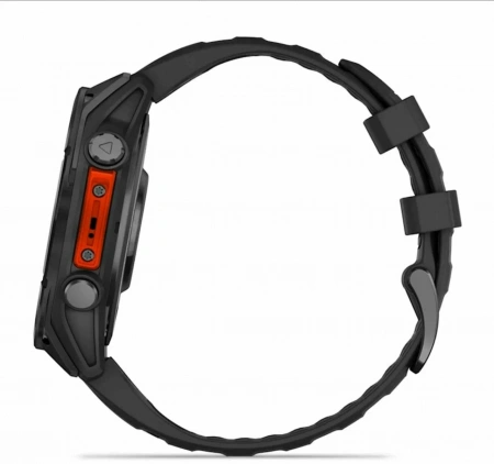 умные часы watch garmin fenix 8 47 amoled slate gray with black silicone умные часы watch garmin fenix 8 47 amoled slate gray with black silicone