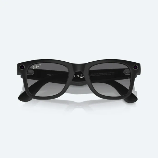 Умные очки Ray-Ban Glass Wayfarer Gen 2 RW4012 Matte Black/Polar Gradient Graphite M