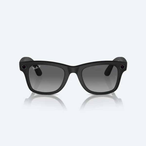Умные очки Ray-Ban Glass Wayfarer Gen 2 RW4012 Matte Black/Polar Gradient Graphite M