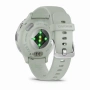 умные часы watch garmin venu 3s sage gray with silver buckle  010-02785-01