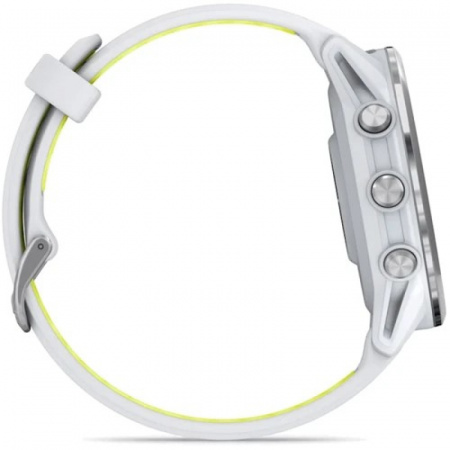 умные часы watch garmin forerunner 970 whitestone titanium with whitestone/translucent amp yellow silicone with silver умные часы watch garmin forerunner 970 whitestone titanium with whitestone/translucent amp yellow silicone with silver