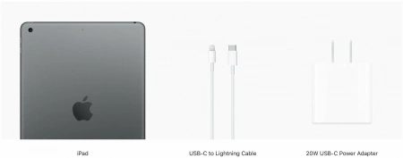 планшет apple ipad 2021 10.2 64гб wi-fi space gray
