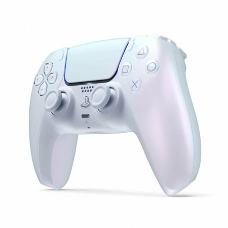 геймпад sony playstation 5 dualsense chrome pearl геймпад sony playstation 5 dualsense chrome pearl
