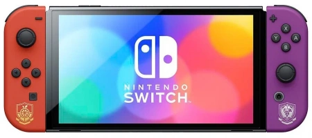 nintendo switch oled scarlet and violet edition