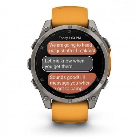 умные часы watch garmin fenix 8 47 amoled sapphire graphite dlc titanium with spark orange silicone умные часы watch garmin fenix 8 47 amoled sapphire graphite dlc titanium with spark orange silicone