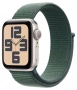 умные часы apple watch se2 (2024) 40 starlight lake green sport loop