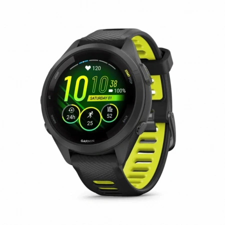 умные часы watch garmin forerunner 265s black band 010-02810-13