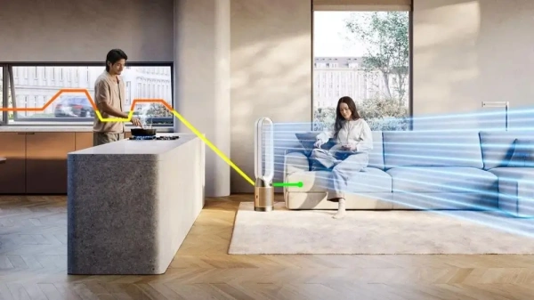 очиститель воздуха dyson tp12 purifier cool air nickel/gold