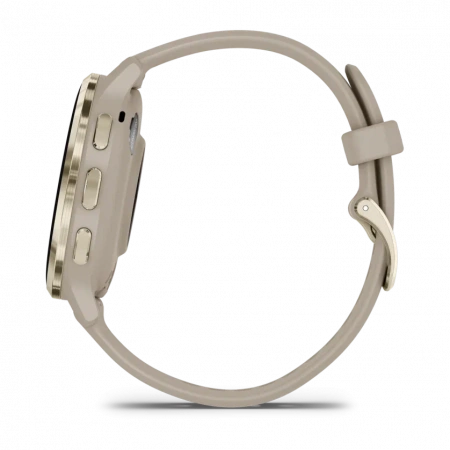 умные часы watch garmin venu 3s french gray leather band 010-02785-55