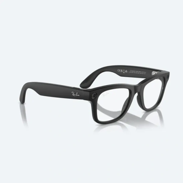 Умные очки Ray-Ban Glass Wayfarer Gen 2 RW4012 Matte Black/Transitions Gray 