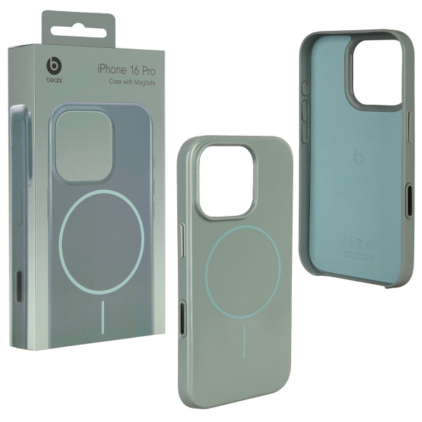 Чехол Beats 16 Pro (MagSafe) Riptide Blue