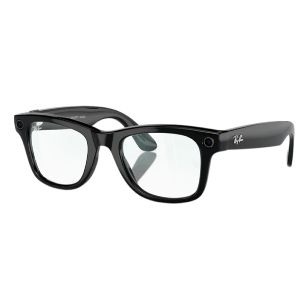 Умные очки Ray-Ban Glass Wayfarer Gen 2 RW4012 Matte Black / Clear M