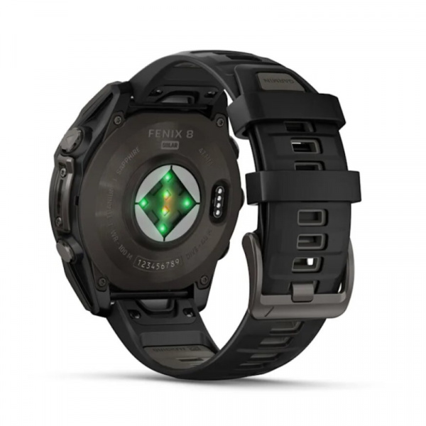умные часы watch garmin fenix 8 51 sapphire solar carbon gray dlc titanium with black silicone умные часы watch garmin fenix 8 51 sapphire solar carbon gray dlc titanium with black silicone