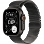умные часы apple watch ultra 3 49 black titanium case with m black titanium milanese loop умные часы apple watch ultra 3 49 black titanium case with m black titanium milanese loop