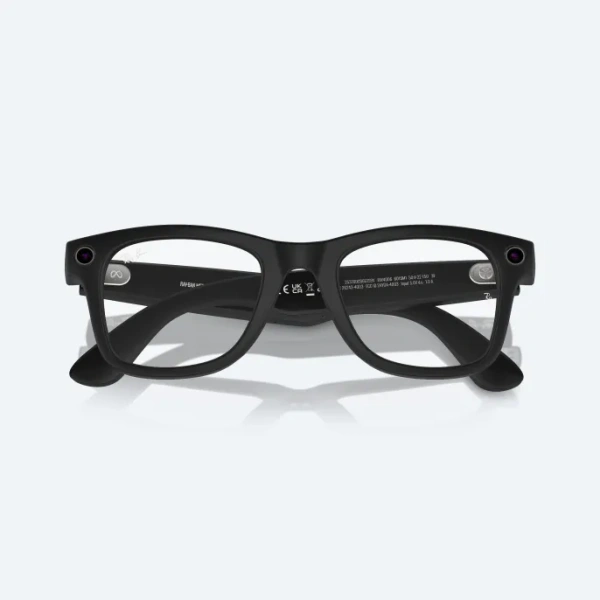Умные очки Ray-Ban Glass Wayfarer Gen 2 RW4012 Matte Black/Transitions Gray 