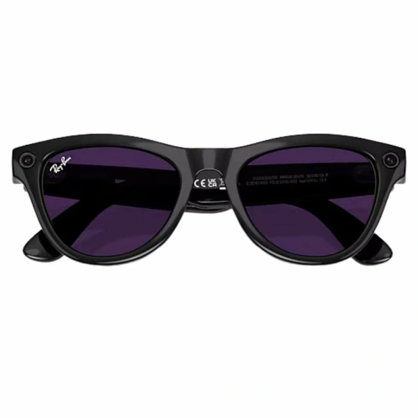 Умные очки Ray-Ban (M) Glass Skyler RW4010 Shiny Black/Transitions Amethyst