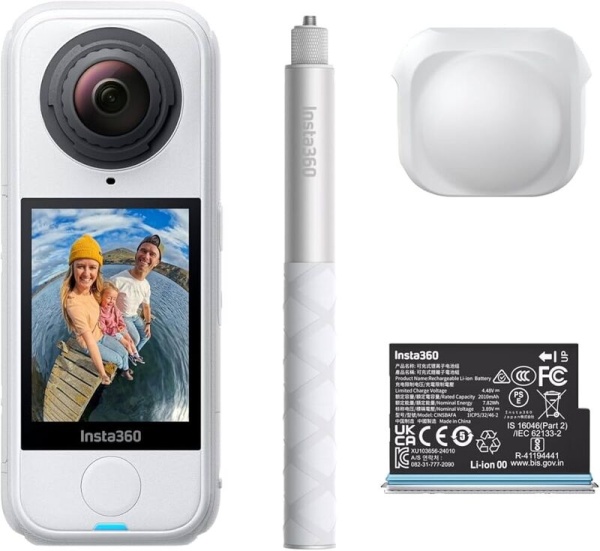 Экшн-камера Insta360 X4 Air Starter Bundle White (Белый)