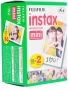 картридж для моментальной фотографии fujifilm instax mini twin pack (20 sheets)