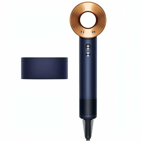 фен dyson hd16 supersonic prussian blue/topaz orange