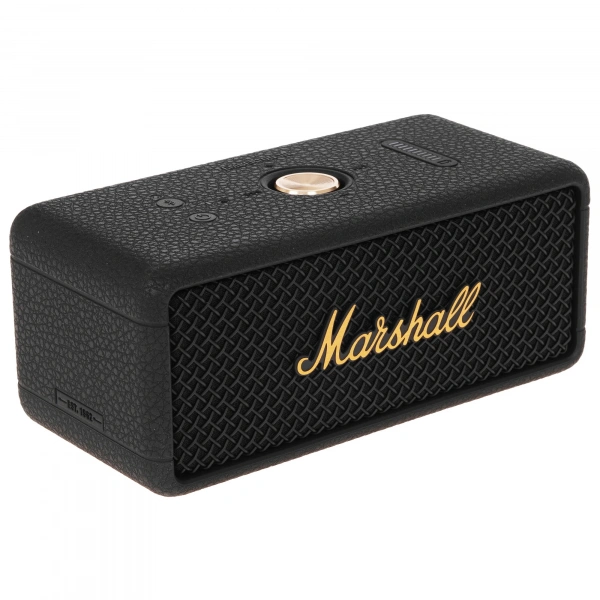 портативная акустика marshall emberton iii black and brass портативная акустика marshall emberton iii black and brass