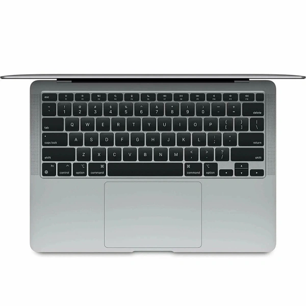 ноутбук apple macbook air 13 m1 8/256гб, space gray (mgn63)